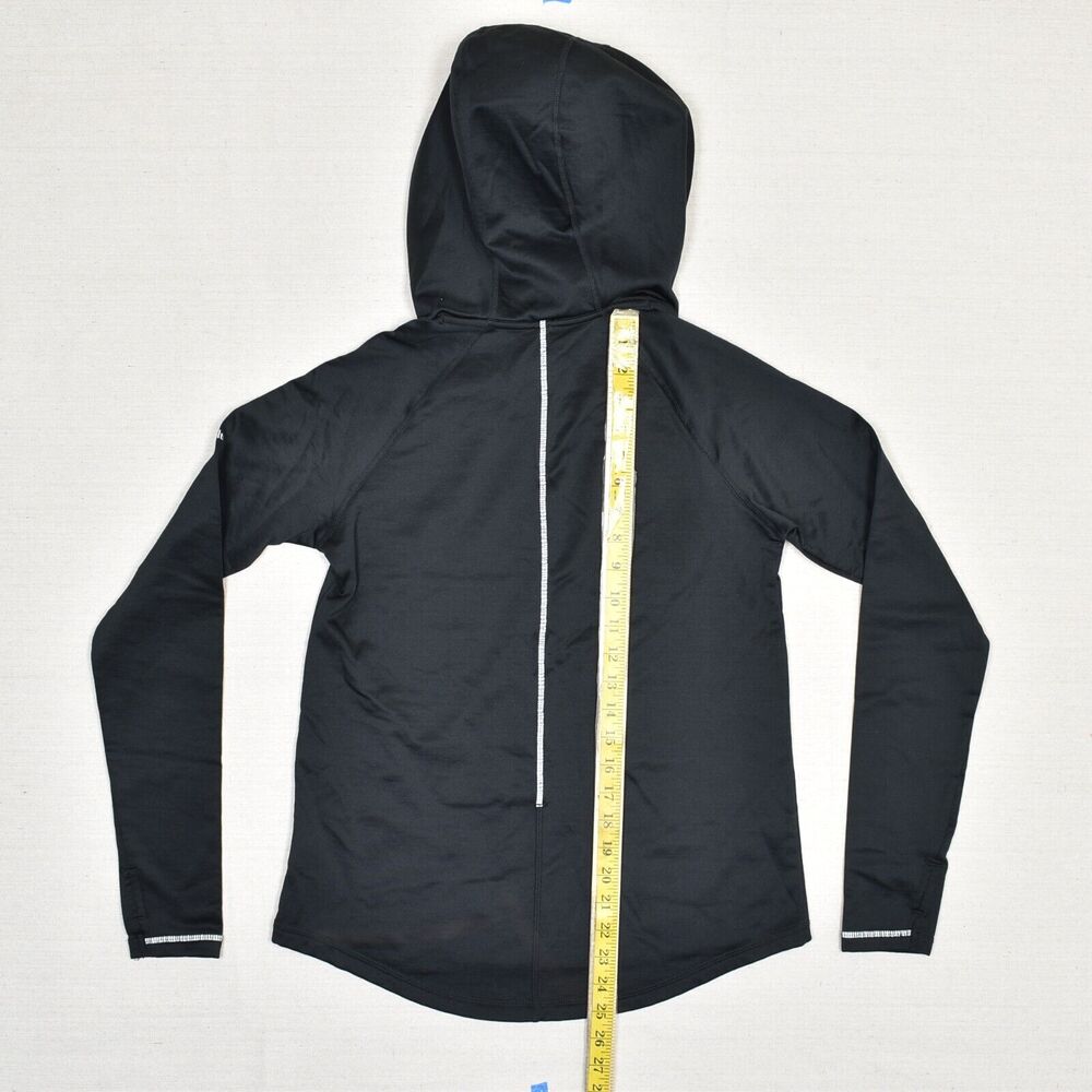 Columbia Women Hooded Pullover Sweatshirt Polyester Black Size S Omni-Wick - Picture 5 of 8